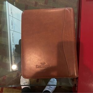 King Ranch Leather Refillable Organizer